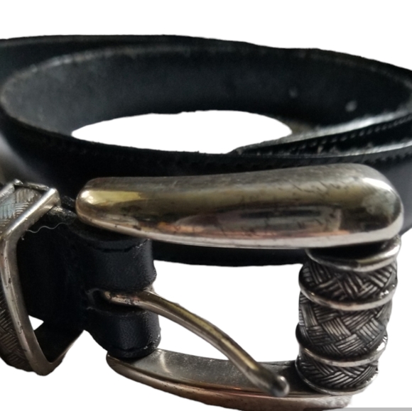 Brighton leather belt, Set of 2 belts- one genuine Brighton, one Brighton style. - Picture 3 of 14